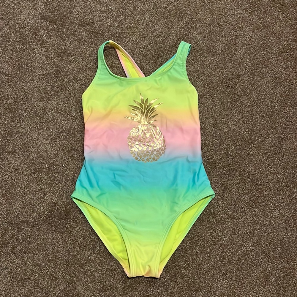 Cute Pineapple One-piece Bathing Suit